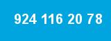 924 116 20 78